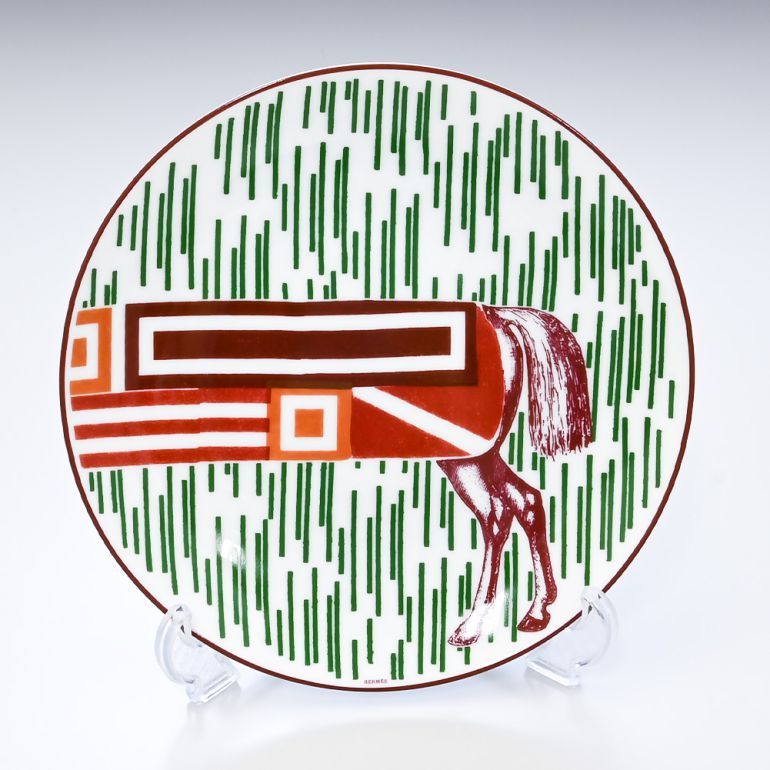 HERMES エルメス デザートプレート ペア 21cm イポモビル
