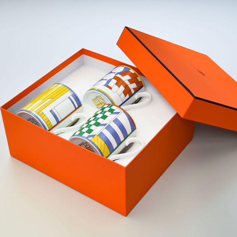 HERMES（エルメス） フォーブルのプロムナード マグカップ No.1 No.2