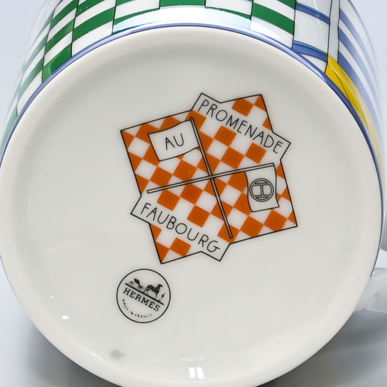 HERMES（エルメス） フォーブルのプロムナード マグカップ No.1 No.2