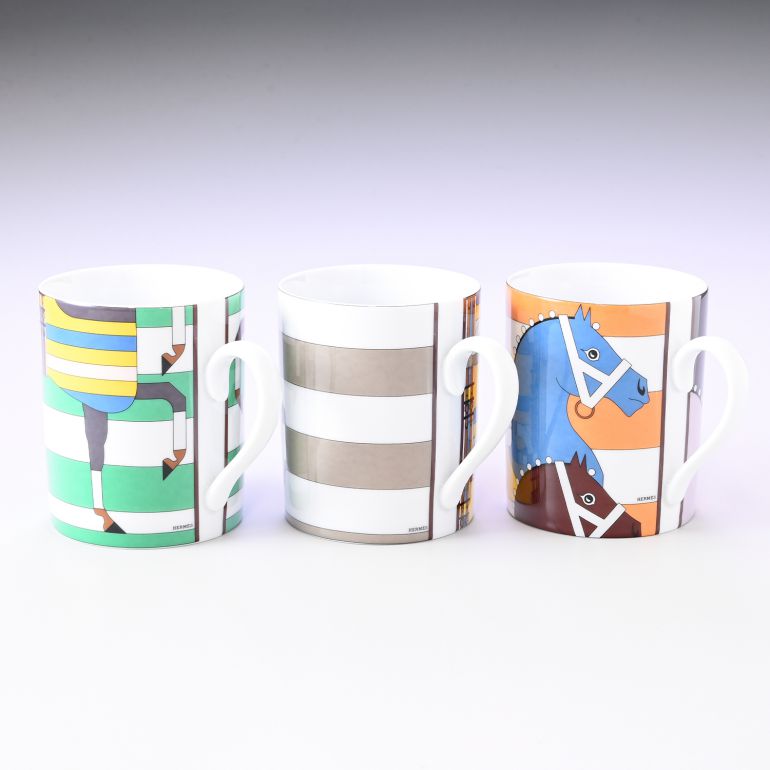 新品未使用品❣️エルメス ロカバ−ル 限定コレクション マグカップ❣️一個 HERMES 並行輸入品 エルメス ロカバ−ル Rocabar 限定