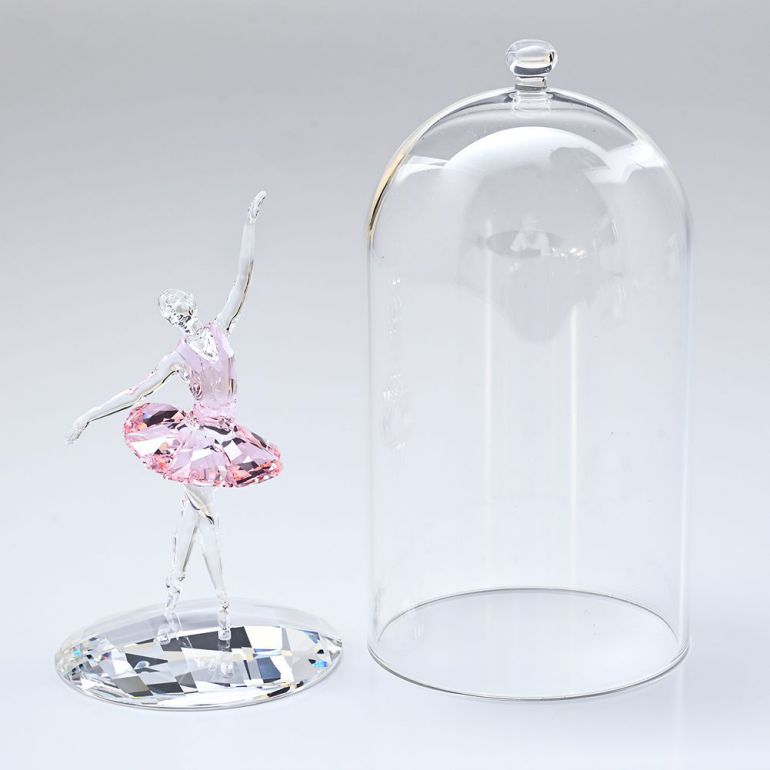 Giselle バレリーナ クリスタルフィギュア SWAROVSKI スワロフスキー クリスタルフィギュア ガラス鐘