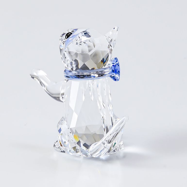 SWAROVSKI スワロフスキー クリスタルフィギュア 子ネコ 5465837
