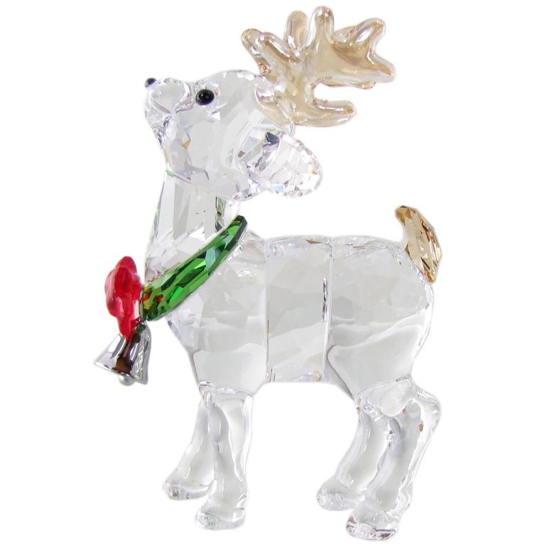 SWAROVSKI（スワロフスキー） クリスタルフィギュア サンタのトナカイ