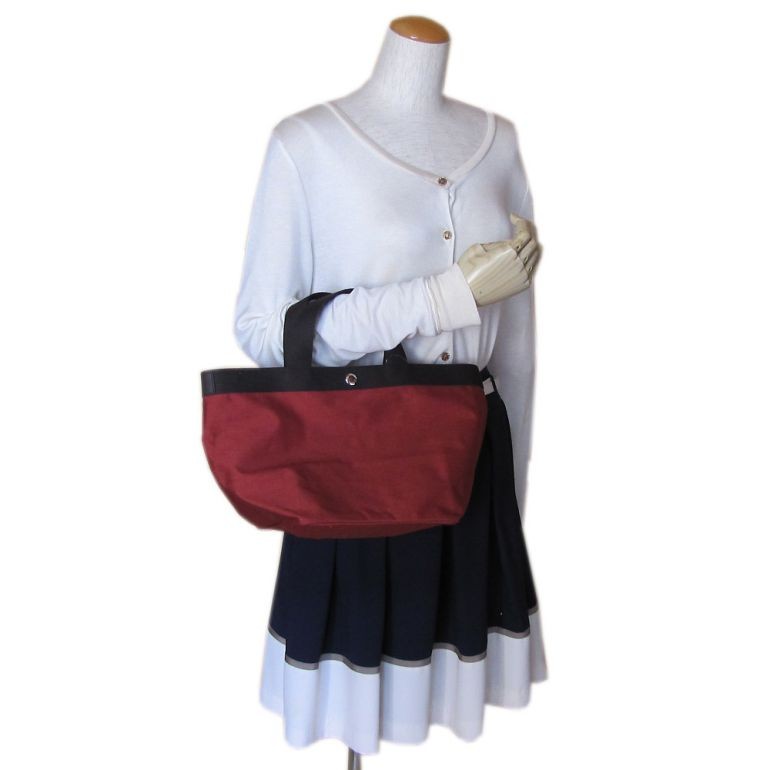 Herve Chapelier（エルベシャプリエ） トートバッグ レディース 舟形 M