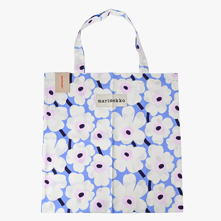 マリメッコ コットン トートバッグ 紫花柄 marimekko（マリメッコ） トートバッグ 全17柄 ファブリック