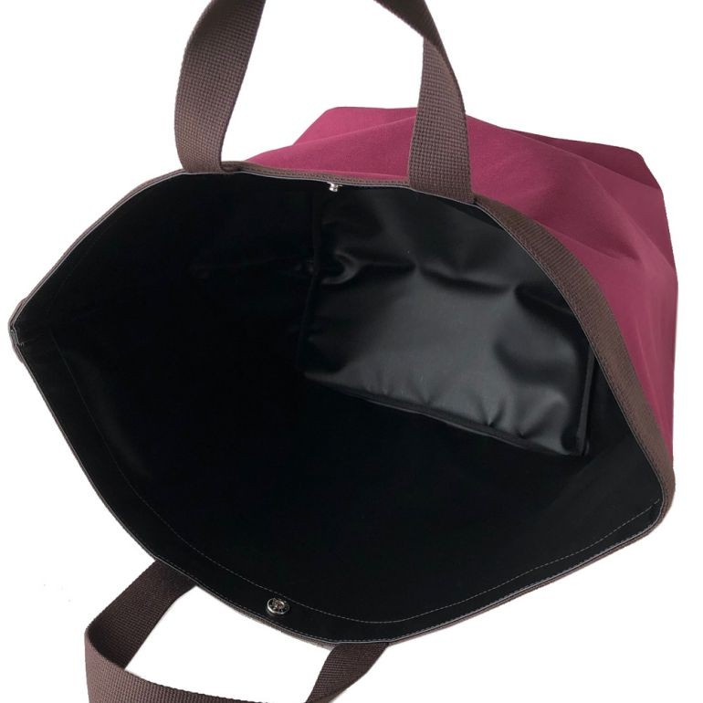 Herve Chapelier エルベシャプリエ トートバッグ レディース A4 舟形 L