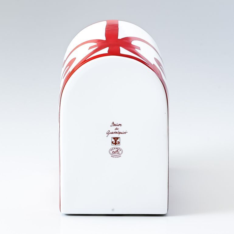 【最終値下！】エルメス　花瓶　Hermes ガダルキヴィール 　フラワーベース 最終値下！】エルメス 花瓶 Hermes ガダルキヴィール フラワー