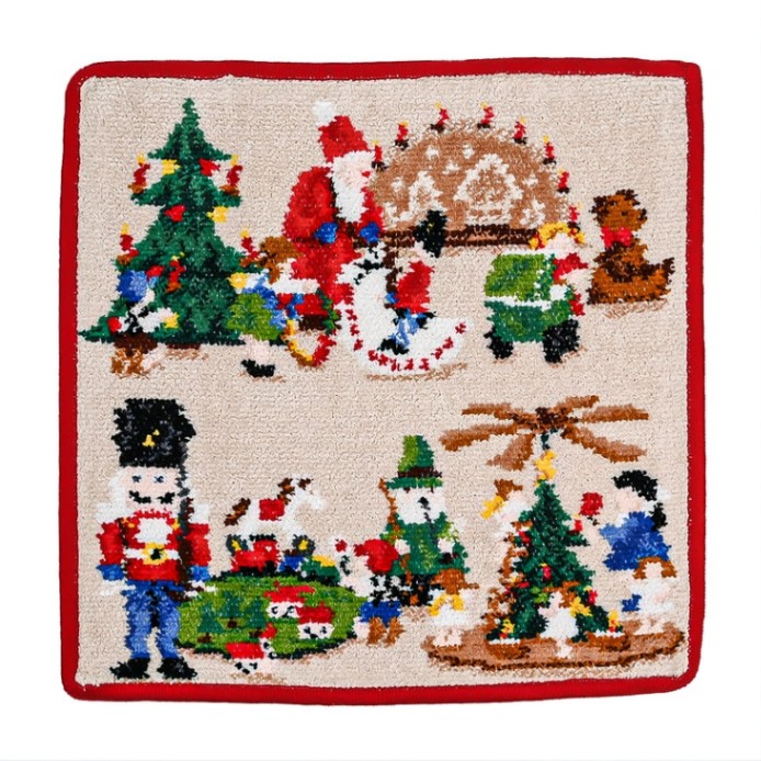 新品 フェイラー クリスマス ゲストタオル ハンドタオル トナカイ ホリデー feiler（フェイラー） ハンカチ ハンドタオル クリスマス クリスマス柄