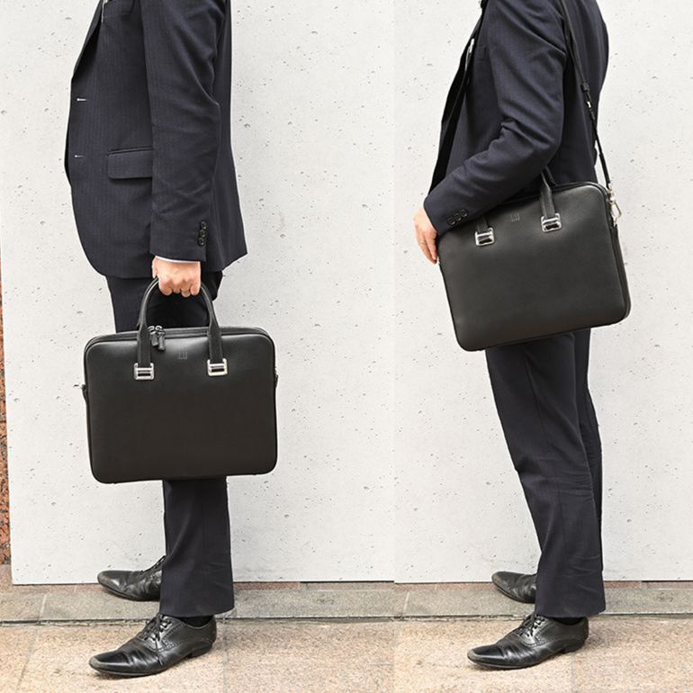 DUNHILL ダンヒル ブリーフケース ビジネスバッグ ショルダーバッグ 