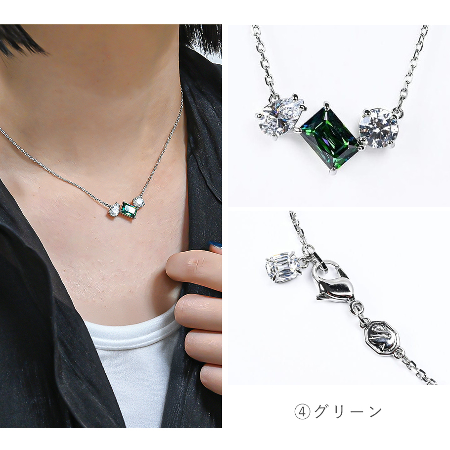 7/7までセール　Swarovski スワロフスキー　ネックレス 楽天市場】スワロフスキー フラワー ネックレス クリスタル