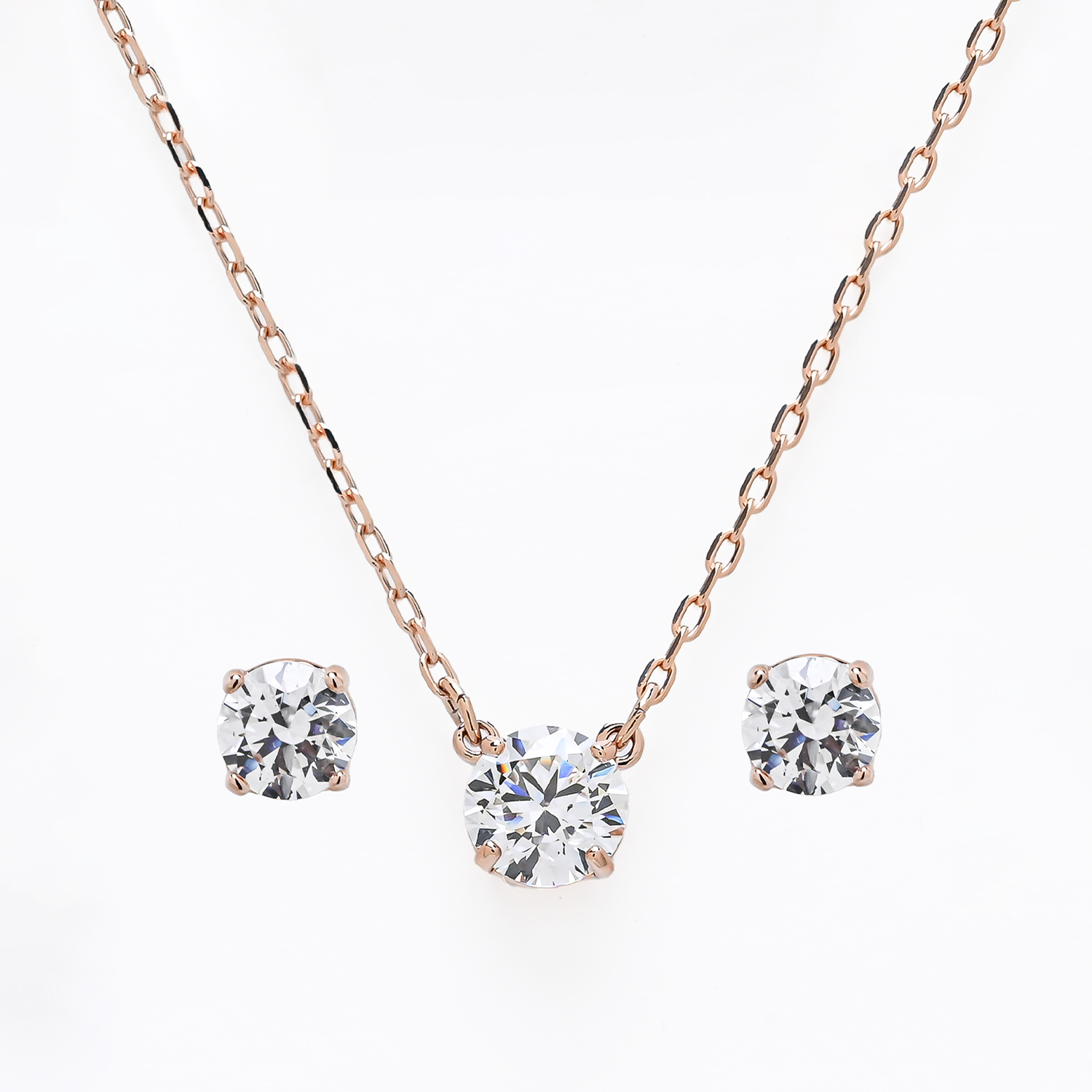 Swarovski ネックレスとピアス スワロフスキー SWAROVSKI ネックレス ピアス セット Hyperbola