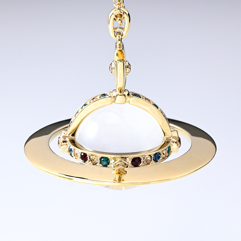 VivienneWestwood ジャイアントオーブネックレスブラック×ゴールド ☆希少☆ワールズエンド限定 ジャイアント オーブ ペンダント