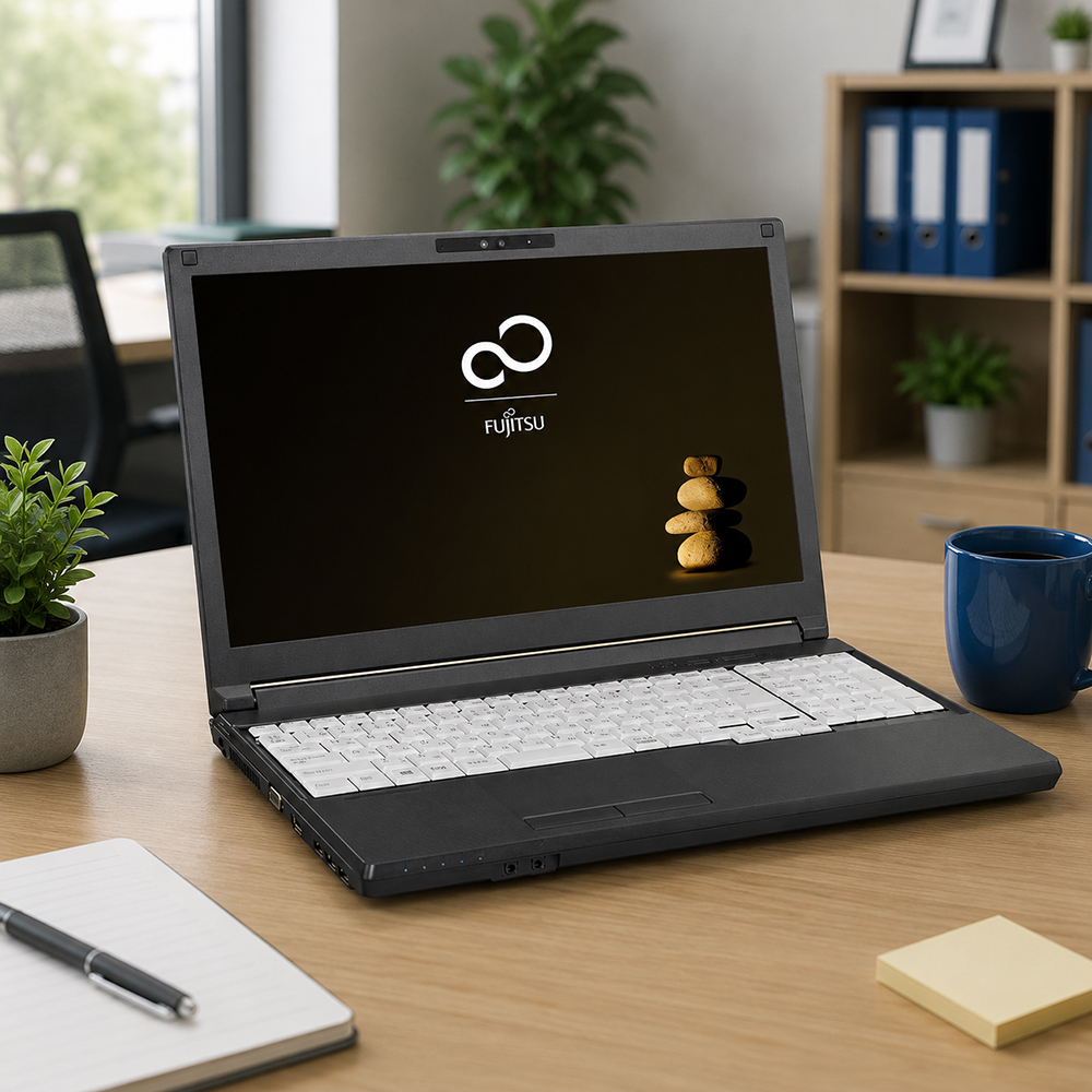 中古PC IRカメラ顔認証 富士通 LIFEB...の詳細画像5