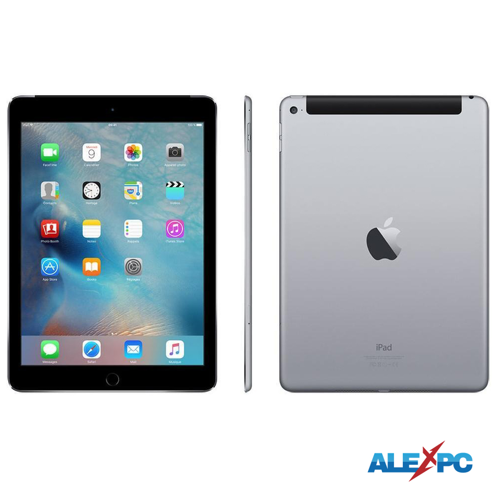中古タブレット Apple アップル iPad Air2 9.7インチ Wi-Fi+Cellular(au) 64GB スペースグレイ 状態キレイ 送料無料｜alexpc｜03