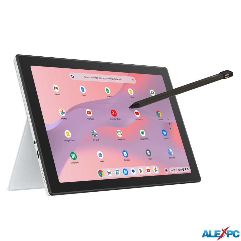 ASUS Chromebook CM30 10.5型 約609g 2in1PC タブレット 503万画素カメラ RAM8GB eMMC64GB Type-C LTE対応SIMフリー+Wi-Fi6 キーボード+スタンドカバー+ペン付き | Chromebook | 03