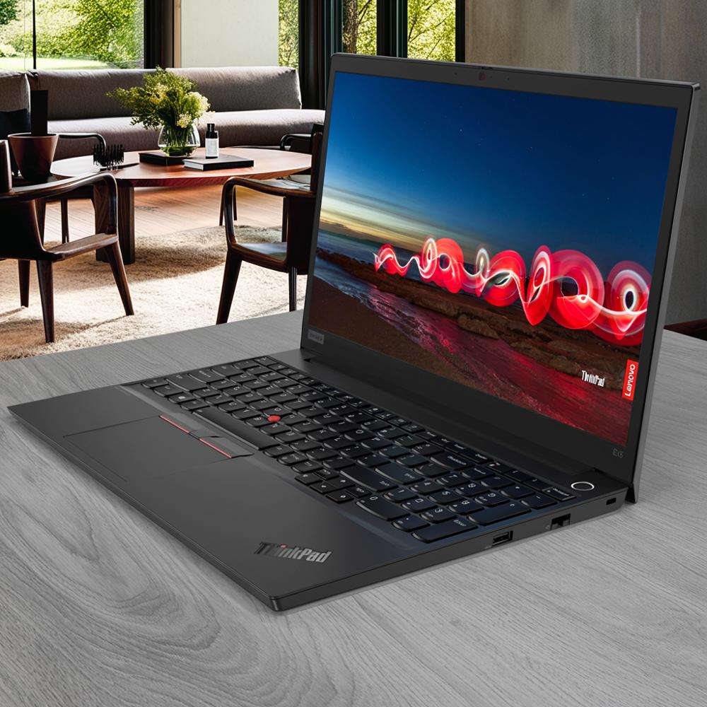Lenovo ThinkPad E15 15.6型フルHD テンキー 第10世代Core i5-10210U NVMeSSD256GB RAM8GB Webカメラ内蔵 指紋認証 Type-C Wi-Fi6 HDMI Office Windows11 中古PCの画像