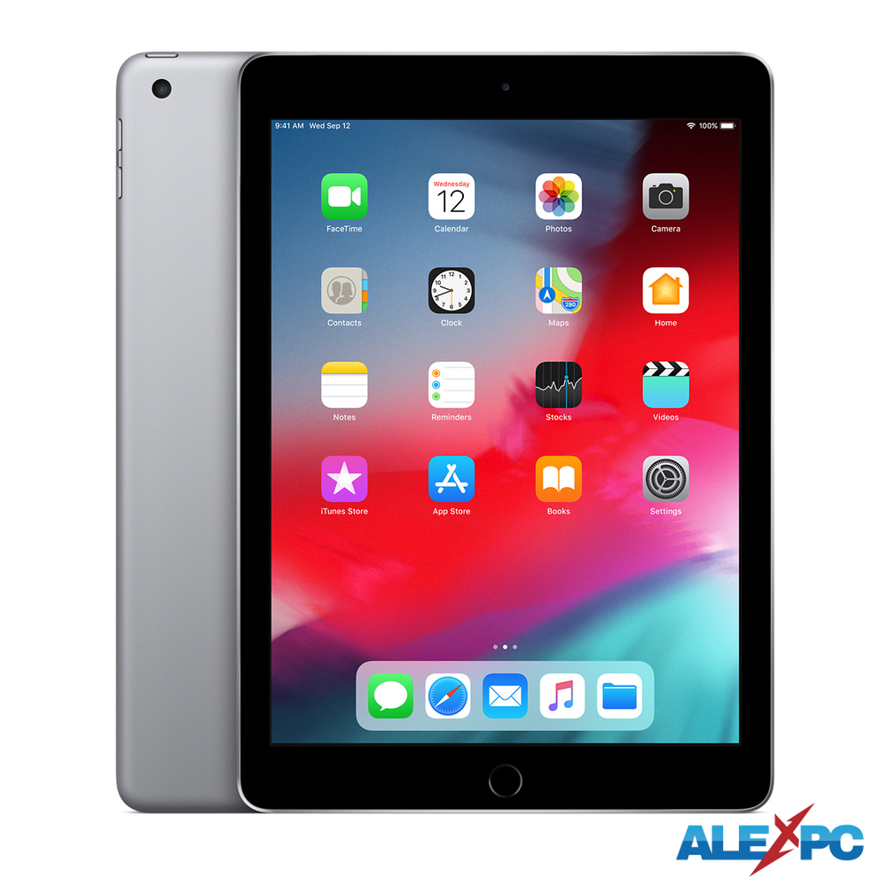 中古タブレット アイパッド iPad6 第6世代 Wi-Fiモデル Apple Pencil対応(第1世代) 32GB 9.7インチ スペースグレイ 【Aランク】 送料無料｜alexpc