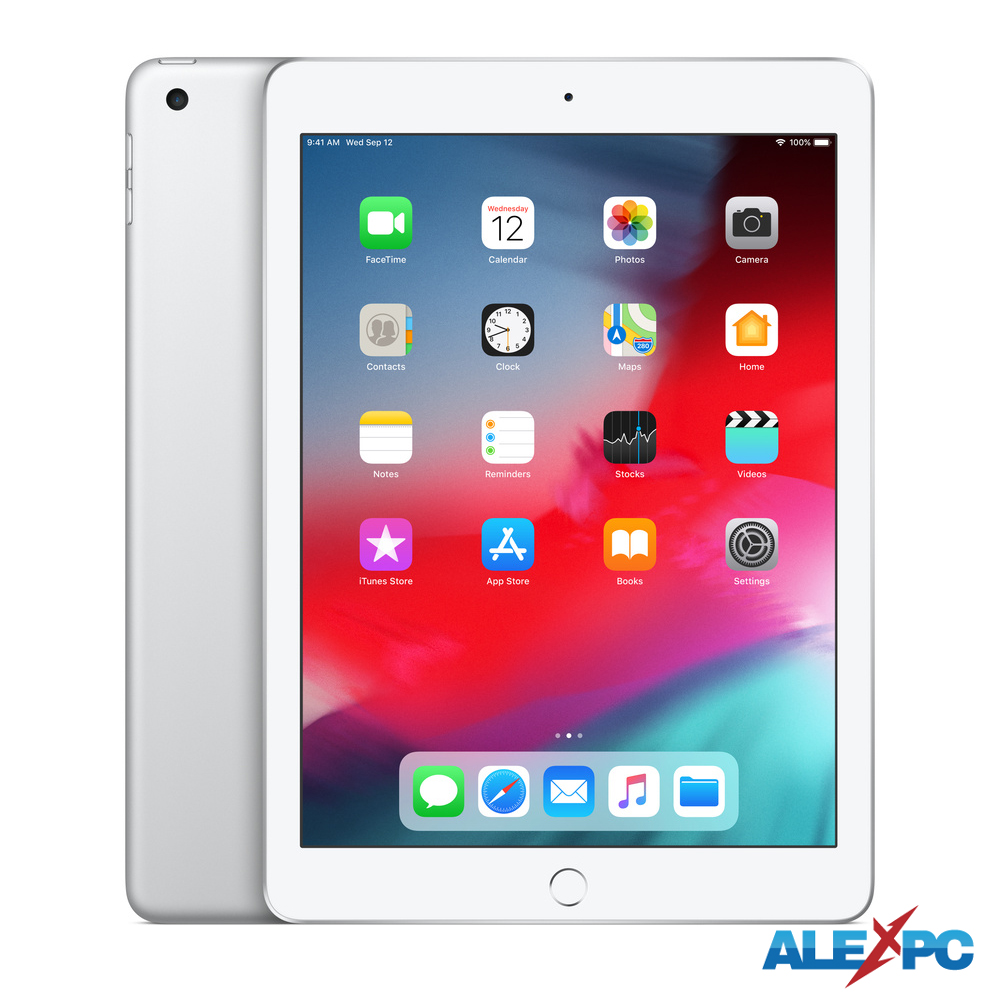 中古タブレット アイパッド iPad6 第6世代 Wi-Fiモデル 9.7インチ 32GB シルバー　状態キレイ　送料無料｜alexpc