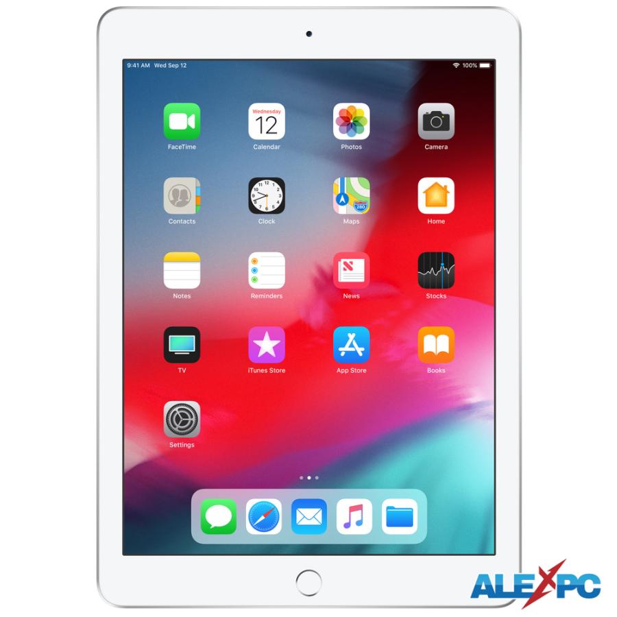 中古タブレット アイパッド iPad6 第6世代 Wi-Fiモデル 9.7インチ 大容量128GB シルバー 状態キレイ 送料無料｜alexpc｜02