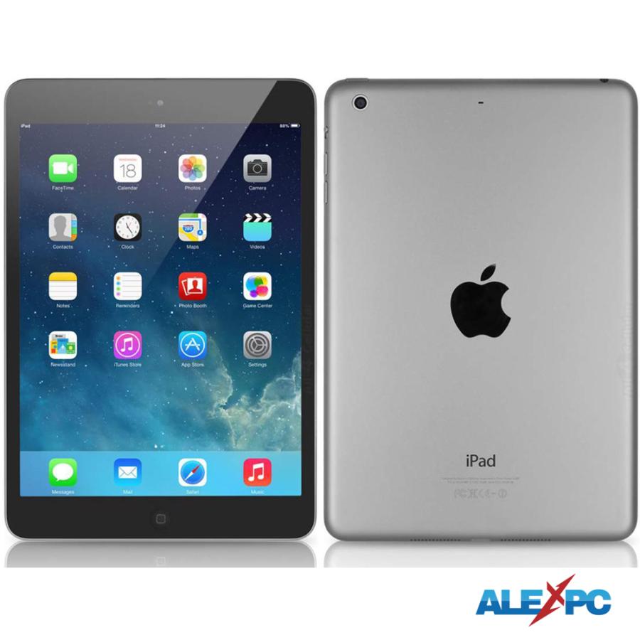 通販 激安◆中古タブレット Apple アップル アイパッド iPad mini2 (第2世代) 7.9インチ Retinaディスプレイ Wi-Fiモデル スペースグレイ 16GB  送料無料