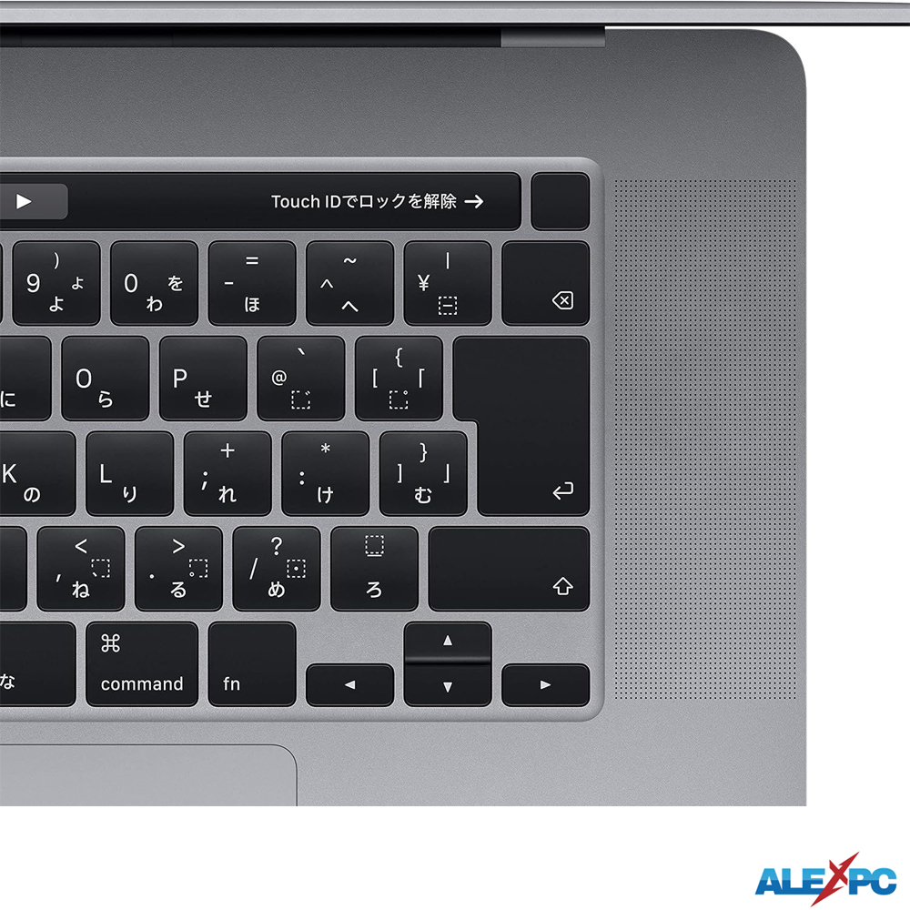 MacBook Pro(16-inch,2019)A2141 16インチIPS液晶 6コアCore i7 NVMeSSD512GB メモリ16GB AMD Radeon Pro 5300M Thunderbolt3 Touch Bar Touch IDセンサー macOS | MacBook Pro | 04