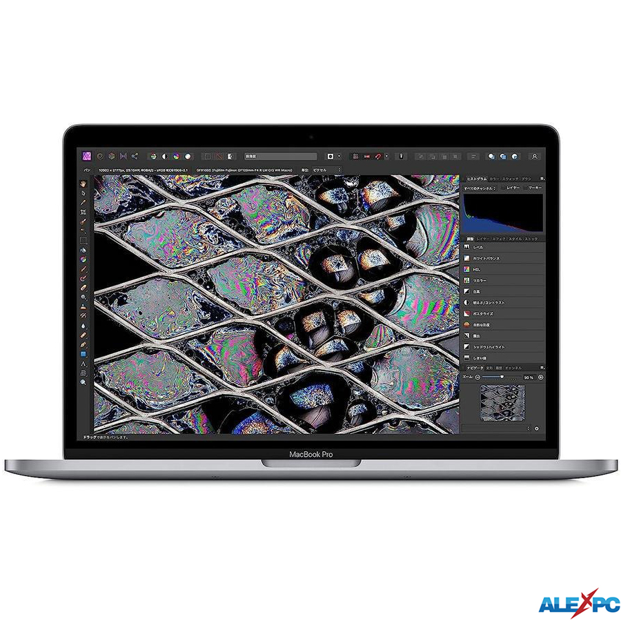 MacBook Pro(13-inch,M2,2022)A2338 13.3インチ2560x1600 8コアCPU/10コアGPU Apple M2 NVMeSSD512GB メモリ16GB Type-C Touch Bar/Touch ID Ｗebカメラ macOSの画像