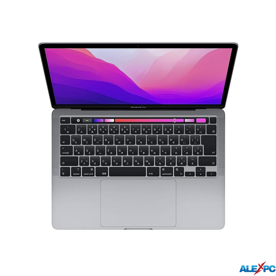 MacBook Pro(13-inch,M2,2022)A2338 13.3インチ2560x1600 8コアCPU/10コアGPU Apple M2 NVMeSSD512GB メモリ16GB Type-C Touch Bar/Touch ID Ｗebカメラ macOSの画像