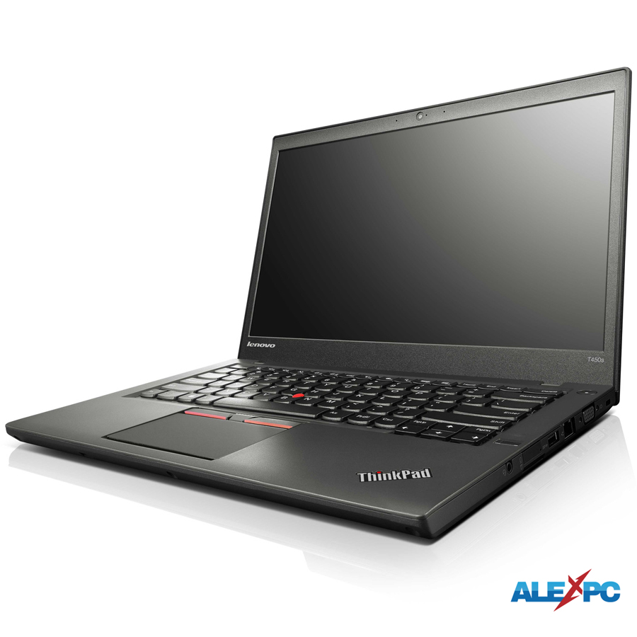 中古ノートパソコン Ｗebカメラ内蔵 Lenovo ThinkPad T450s 薄型14インチフルHD IPS液晶 Core i5-5200U  新品SSD256GB メモリ8GB Office Windows10 送料無料