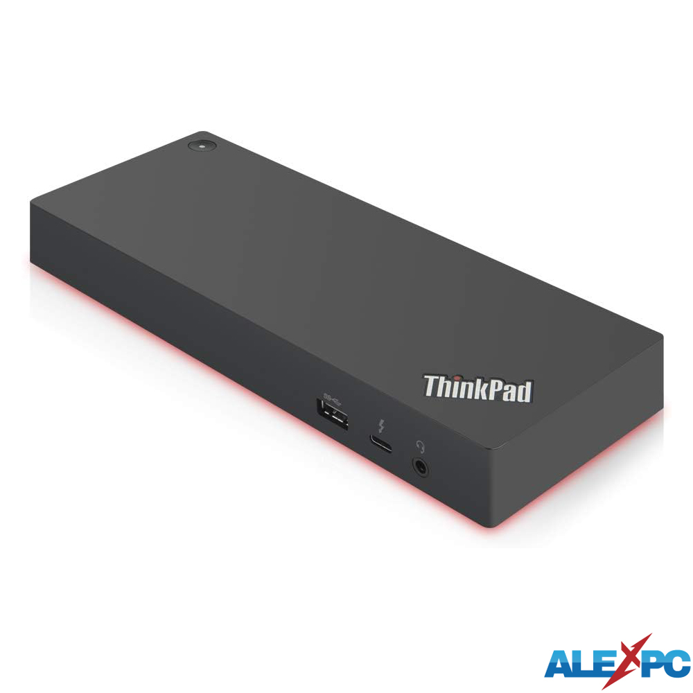 Lenovo ThinkPad Thunderbolt 3 ドック Gen 2　USB-C/Thunderbolt3/DisplayPort/HDMI/USB 3.1 Gen 2/ギガビットイーサネットポート　AC+Thunderboltケーブル付属 | Lenovo | 02