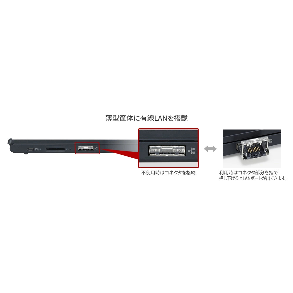 NEC VersaPro タイプVC 狭額縁13.3型 AMD Ryzen 7 PRO 7730U(8コア16スレッド) 新品NVMeSSD512GB メモリ16GB Wi-Fi6E Type-C 顔認証 指紋 HDMI Office Windows11の画像