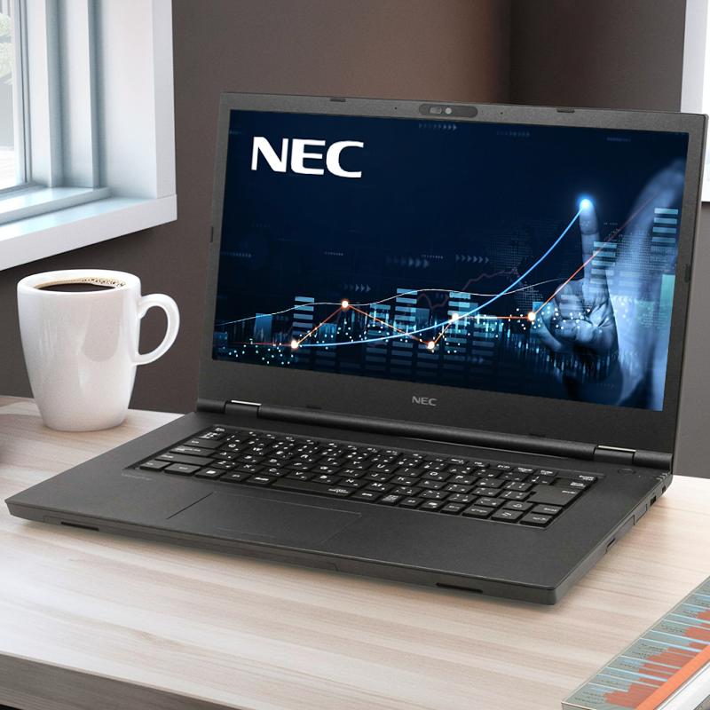 NEC VersaPro タイプVD 15.6型大画面 IPS液晶フルHD 第13世代Core i7-1370P vPro メモリ16GB NVMeSSD512GB Ｗebカメラ内蔵 Wi-Fi6E Type-C DVD Office Windows11の画像