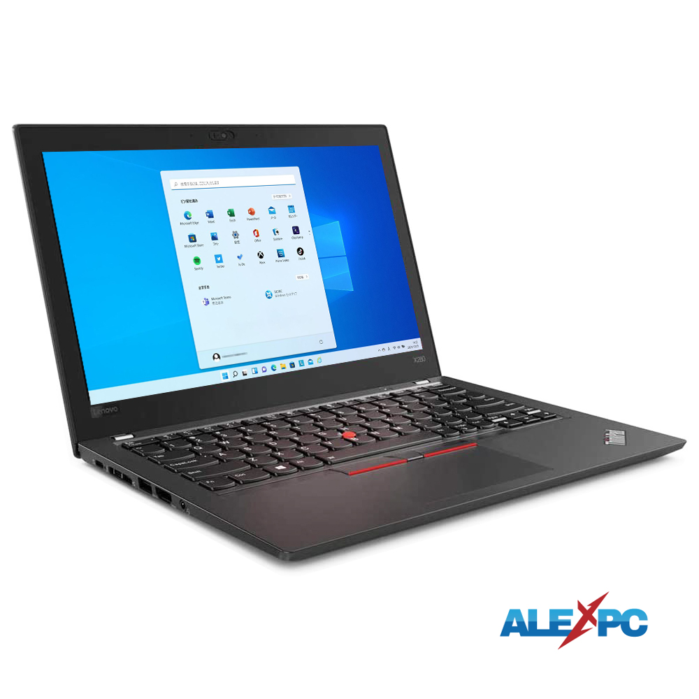 中古ノートパソコン Webカメラ内蔵 Lenovo ThinkPad X280 12型IPS液晶