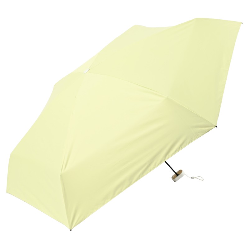 日傘 折りたたみ レディース 晴雨兼用 UV対策 完全遮光 軽量 コンパクト ニフティカラーズ カラビナ付 | nifty colors | 05