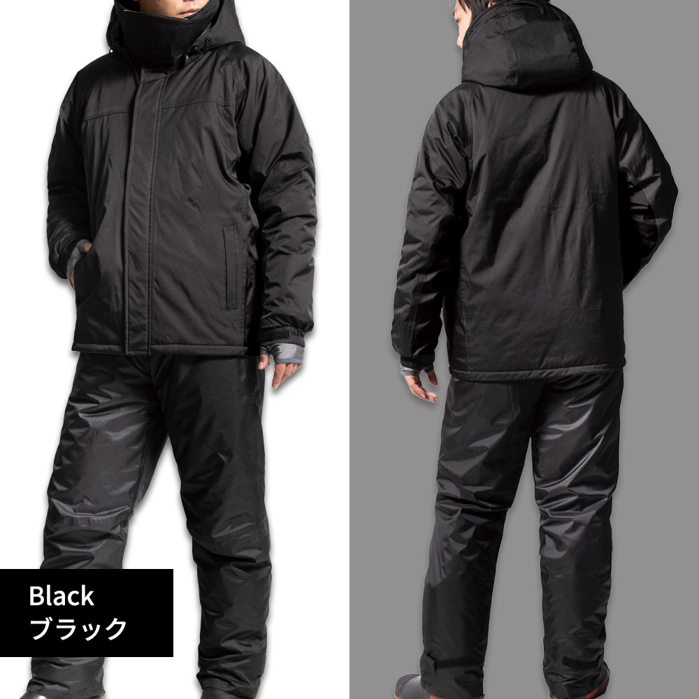 SUNLINE レインウェア 防寒着上下セット ブラック main-53626.jpg