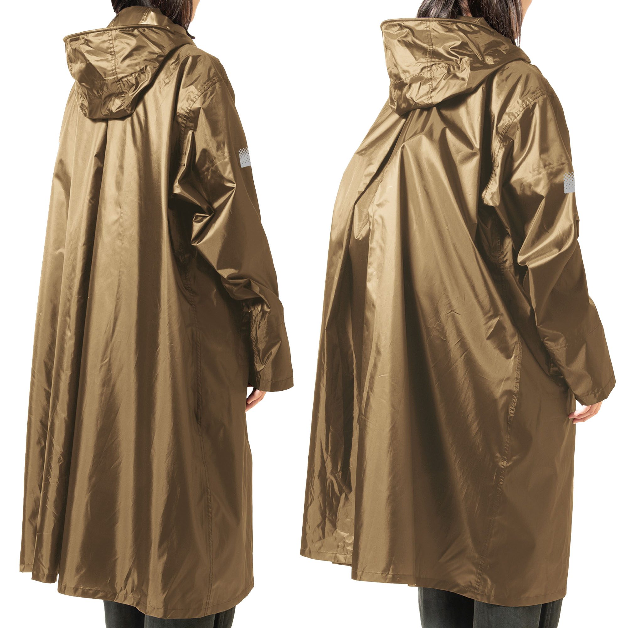 福袋売れ残りセール レインコート 自転車 リュック レインポンチョ 回転フード 合羽 服&ファッション小物