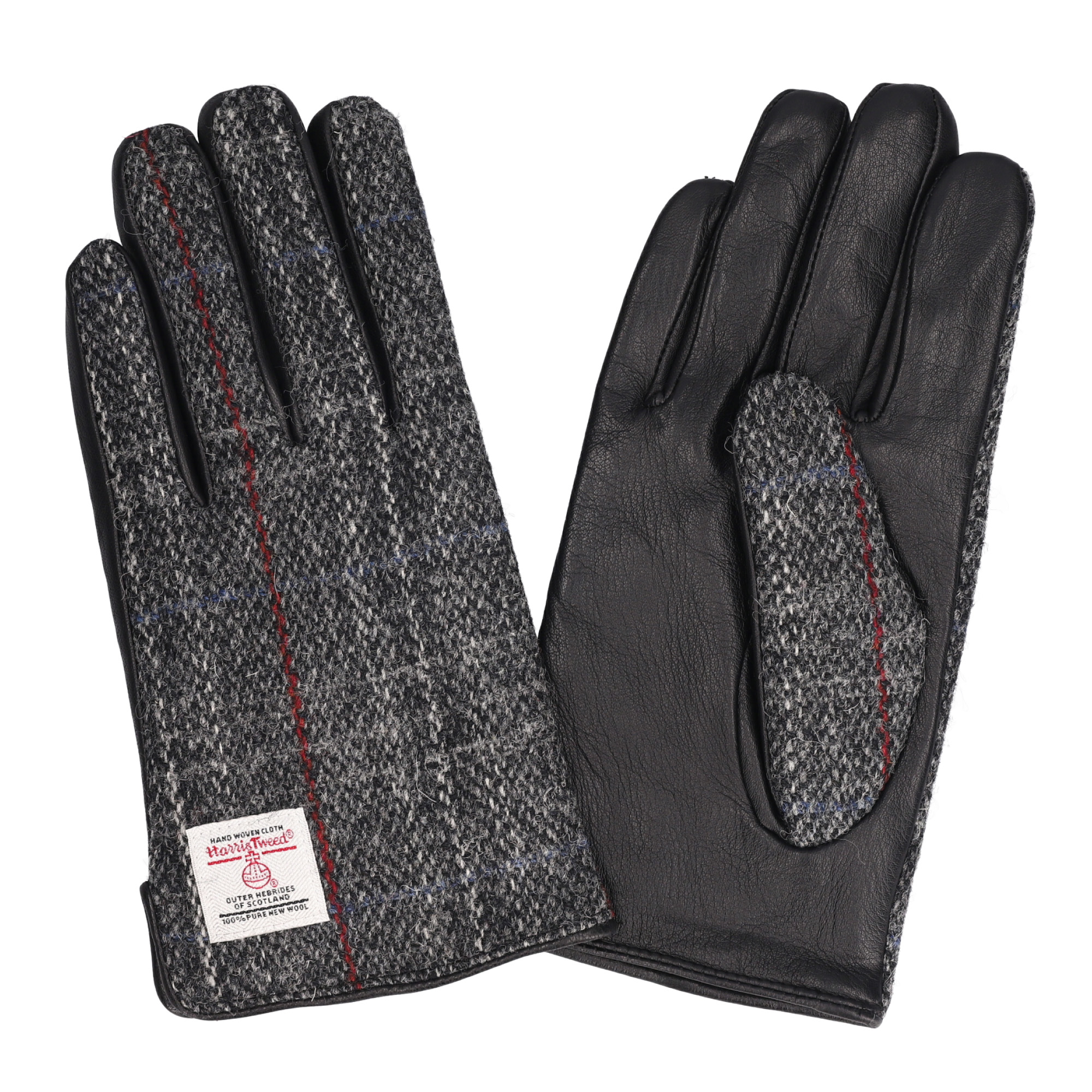 ハリスツイード 革手袋 メンズ スマホ対応 レザーグローブ ブランド 本革 Attivo ATHT02 CS | HARRIS TWEED | 01