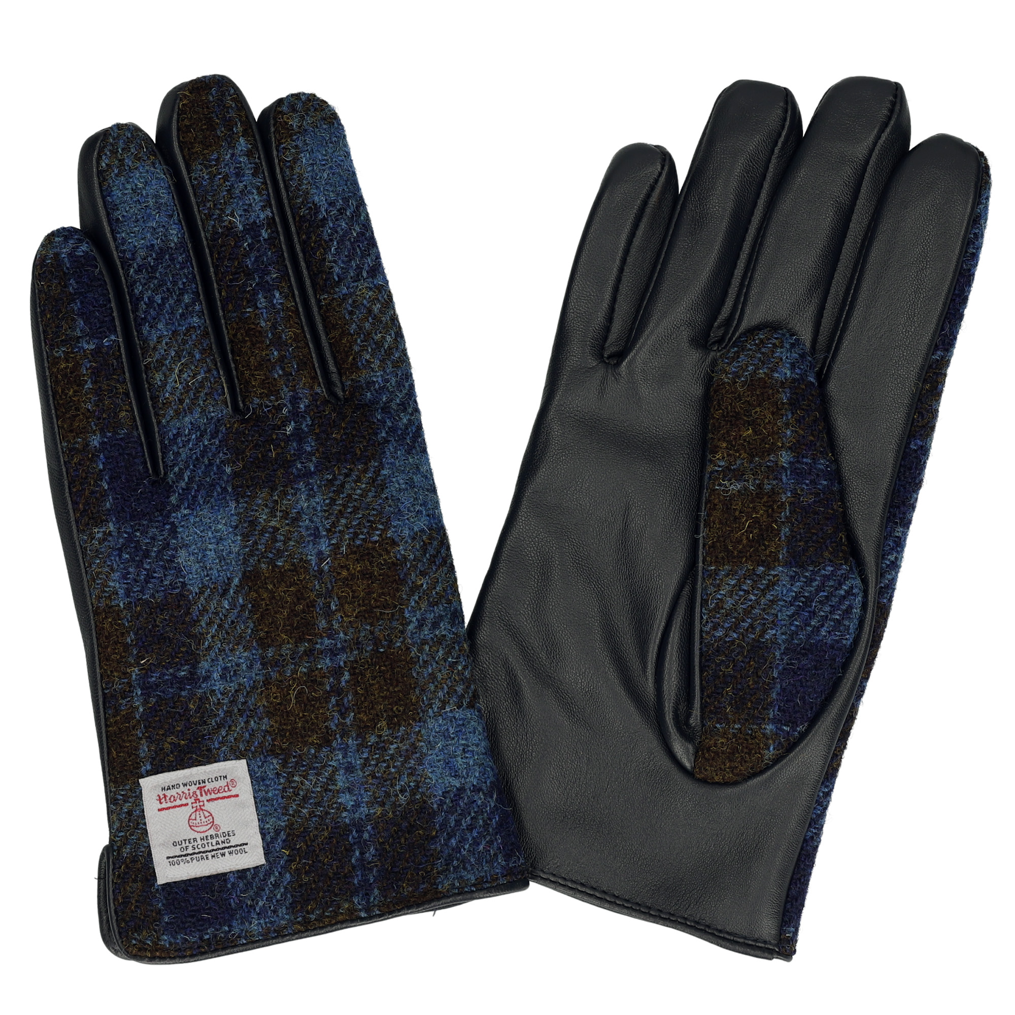 ハリスツイード 革手袋 メンズ スマホ対応 レザーグローブ ブランド 本革 Attivo ATHT02 CS | HARRIS TWEED | 10
