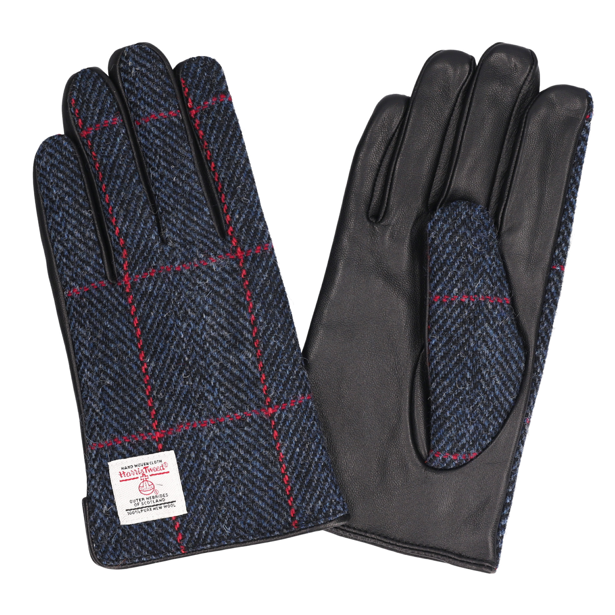 ハリスツイード 革手袋 メンズ スマホ対応 レザーグローブ ブランド 本革 Attivo ATHT02 CS | HARRIS TWEED | 03