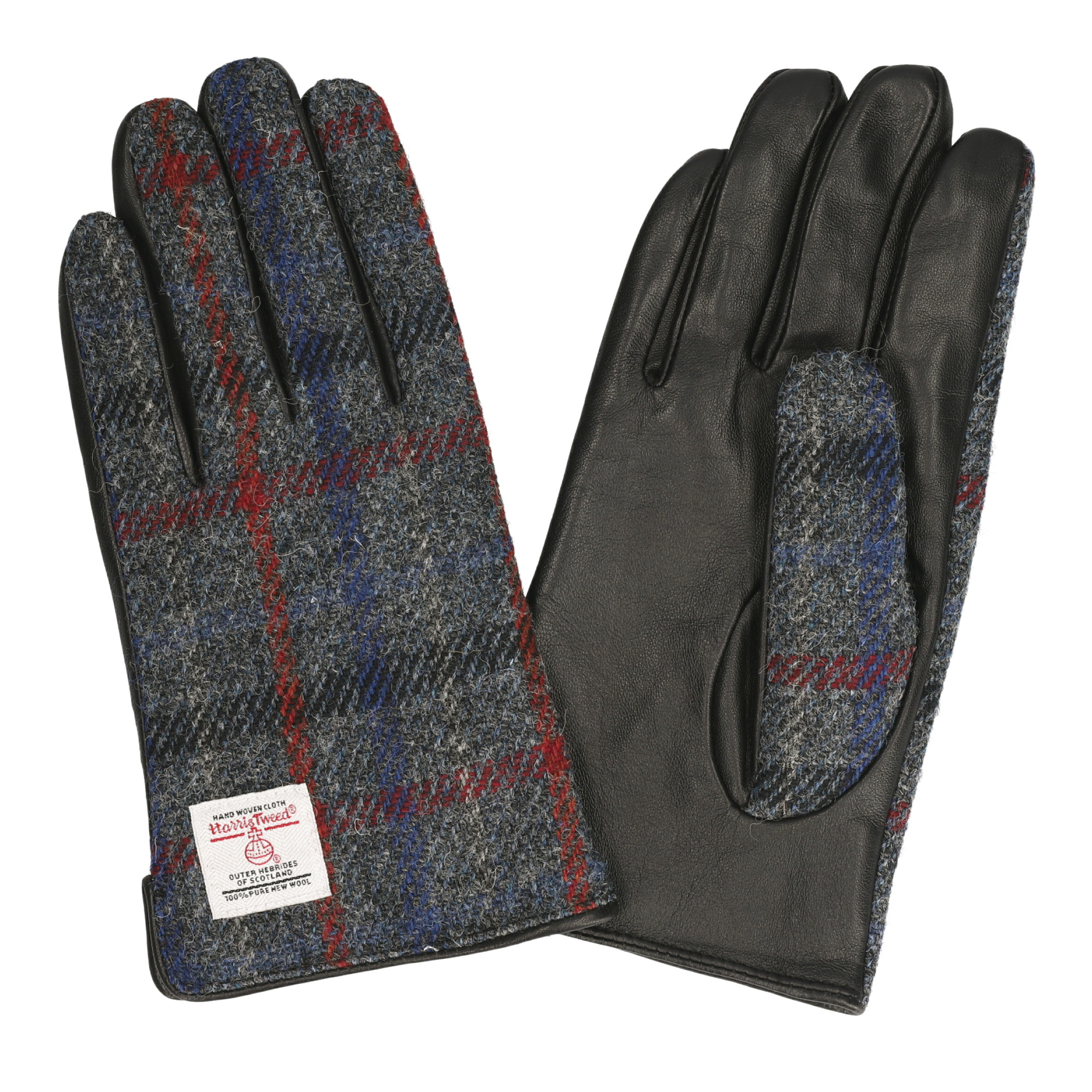 HARRIS TWEED（ハリスツイード） 革手袋 メンズ スマホ対応 レザー