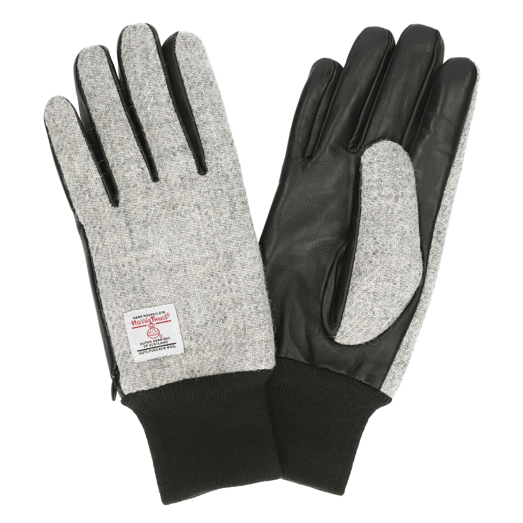 ハリスツイード 革手袋 スマホ対応 メンズ ポケット付 グローブ 本革 Attivo ATHT03 CS | HARRIS TWEED | 08