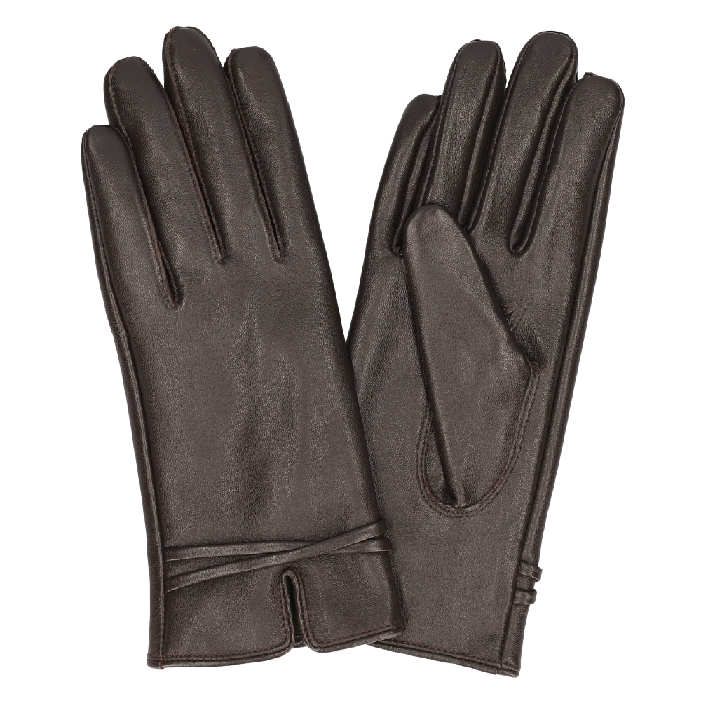 Attivo 革手袋 レディース スマホ対応 レザーグローブ 本革 羊革