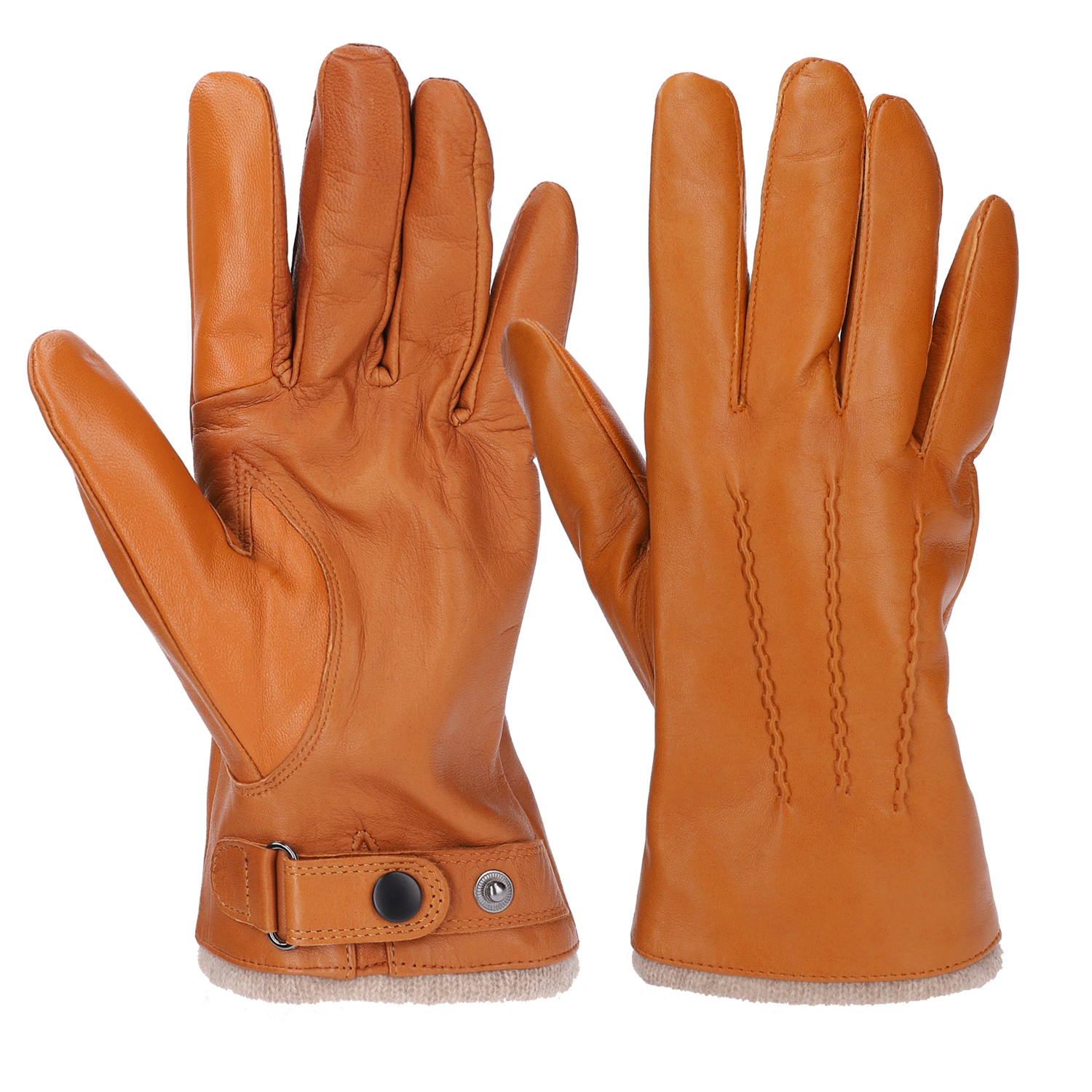 革手袋 メンズ 本革 スマホ対応 裏地カシミヤ100％ レザーグローブ ブランド Attivo ATLC004 | Attivo | 03