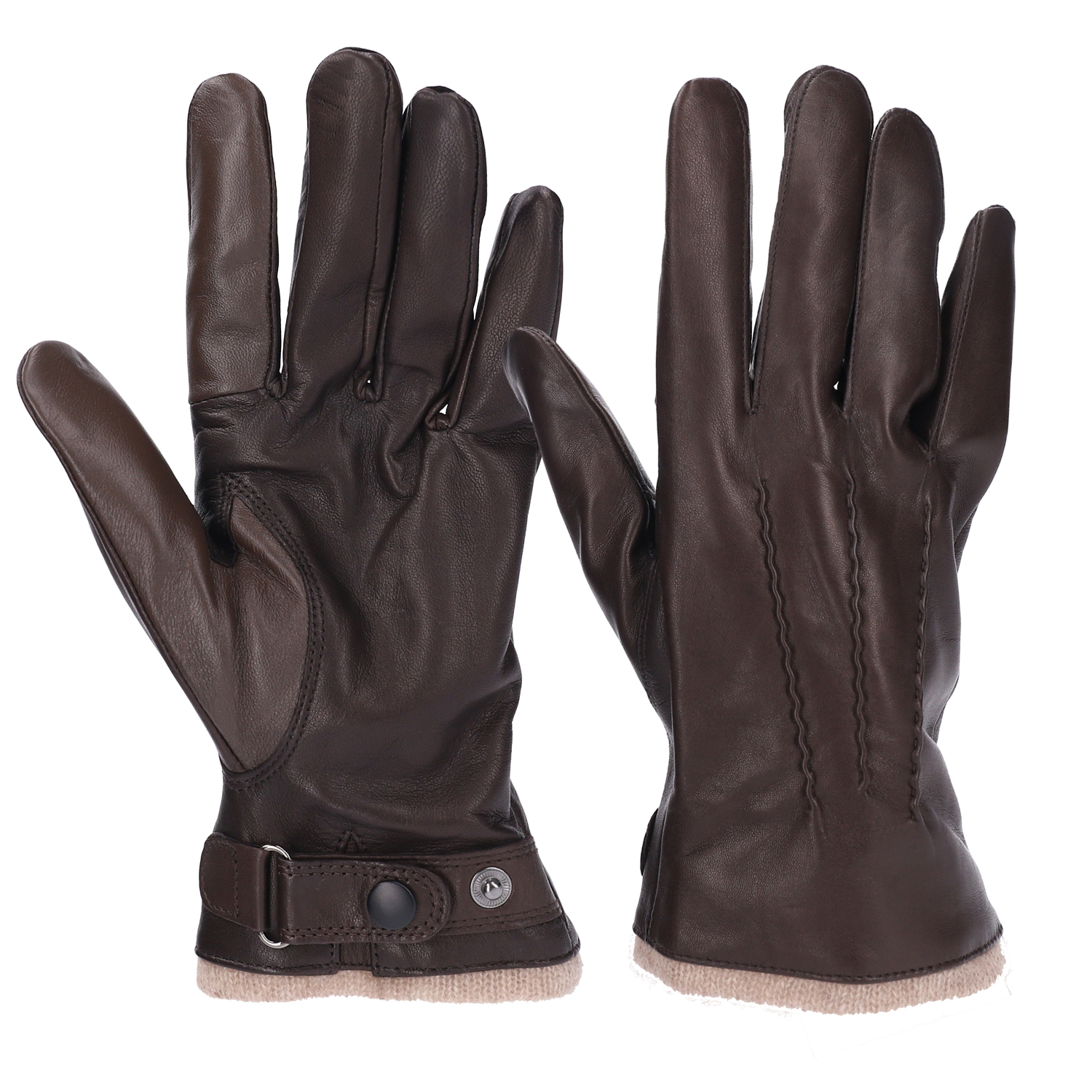 革手袋 メンズ 本革 スマホ対応 裏地カシミヤ100％ レザーグローブ ブランド Attivo ATLC004 | Attivo | 02