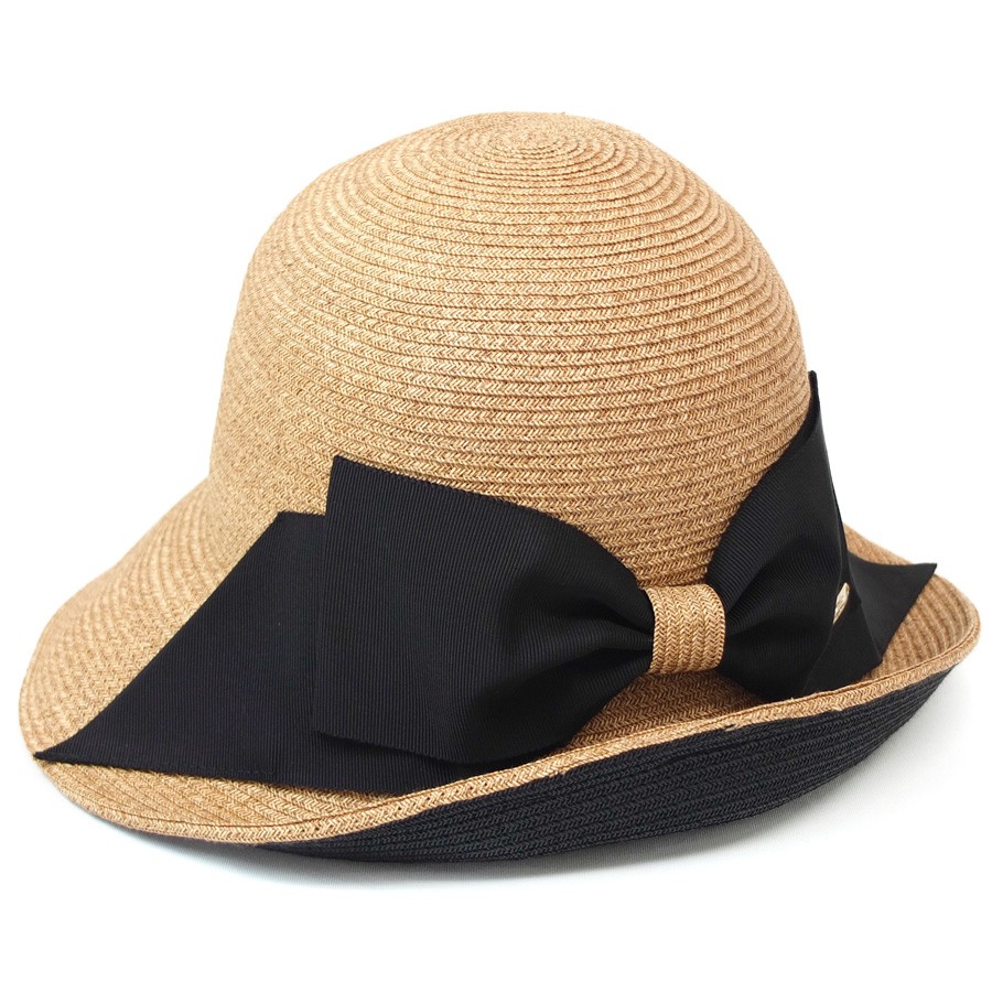 麦わら帽子 レディース リボン ハット 日本製 女性 UV 紫外線 プレゼント