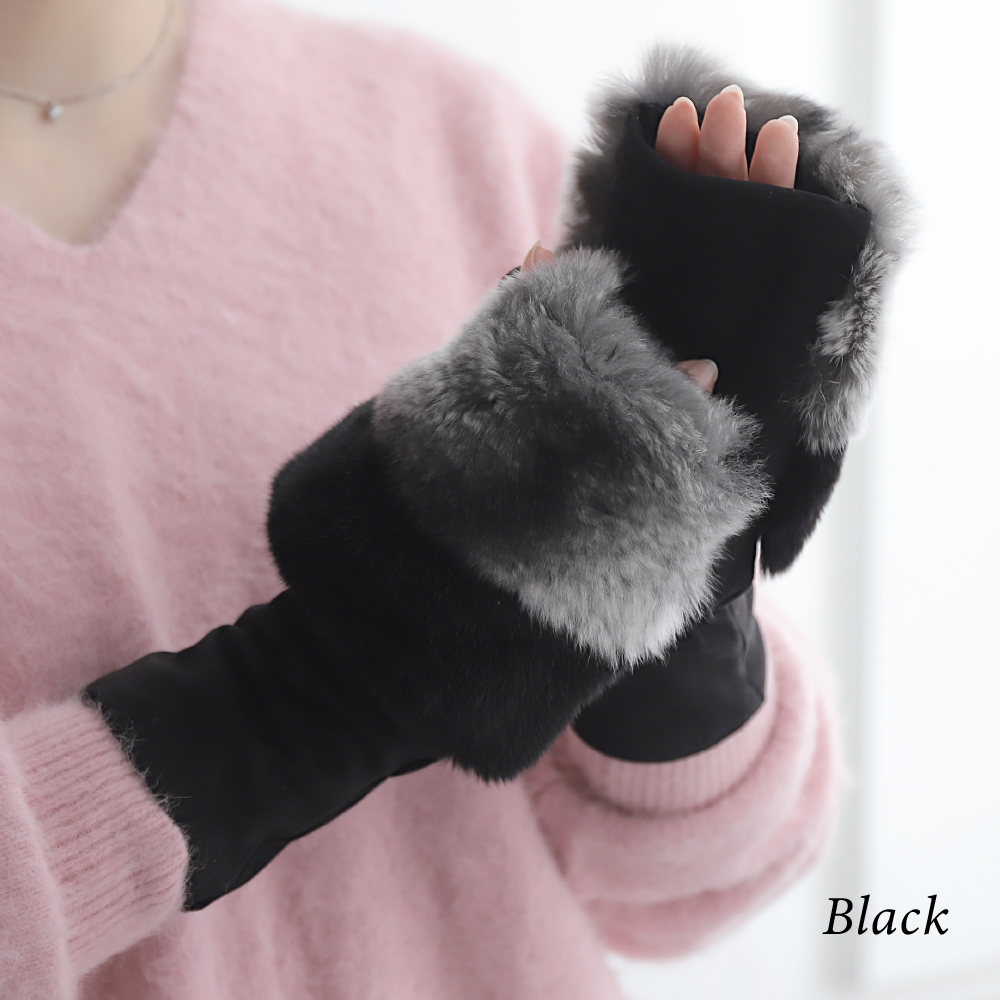 革手袋 レディース 裏地カシミア100％ コレアーレグローブス