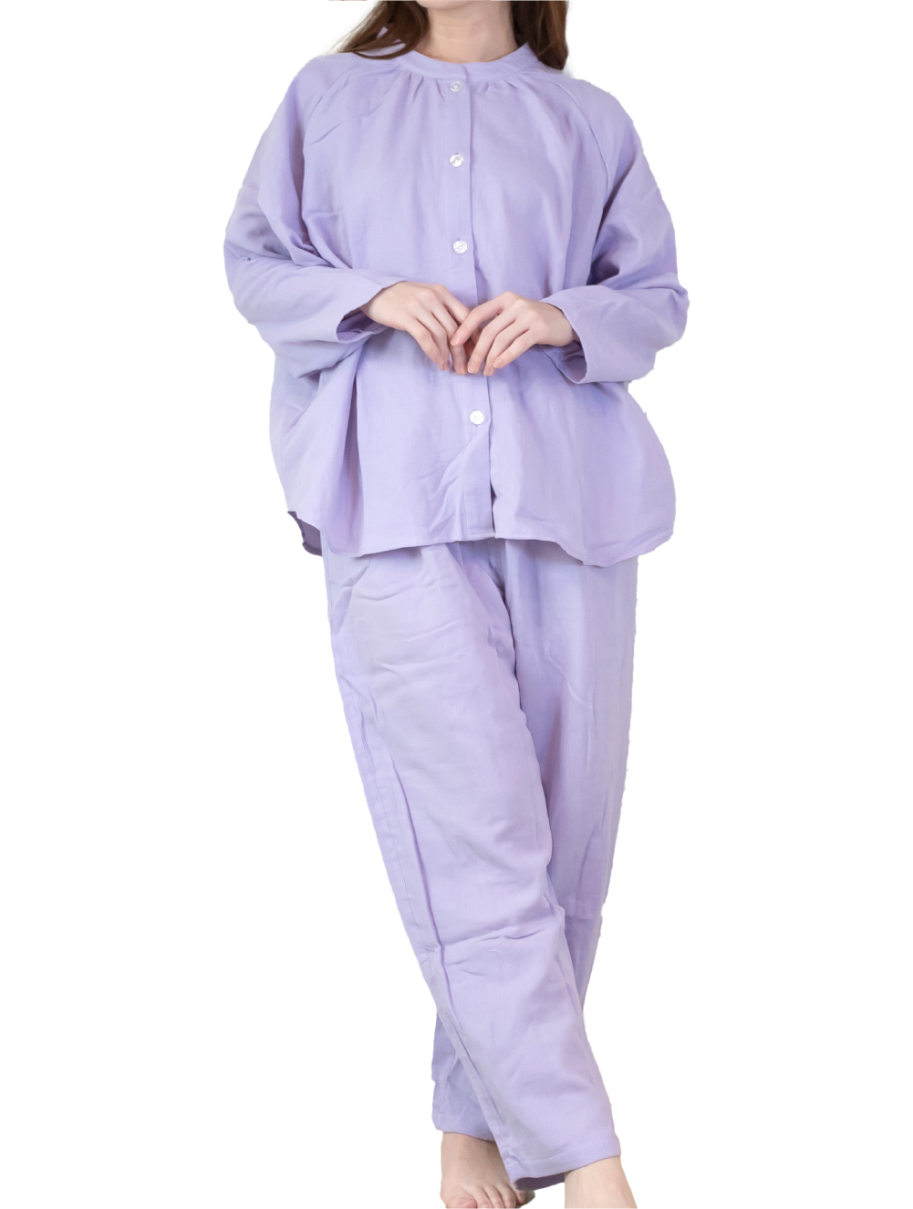 パジャマ レディース 綿100％ 着る保湿クリーム ルームウェア 部屋着 上下セット |  | 04