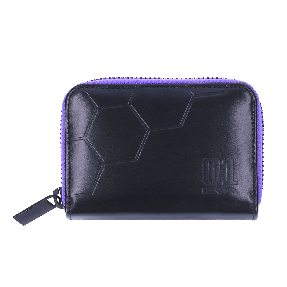 ミニ財布 コンパクト 本革 EVANGELION エヴァンゲリオン カード入れ コインケース |  | 01