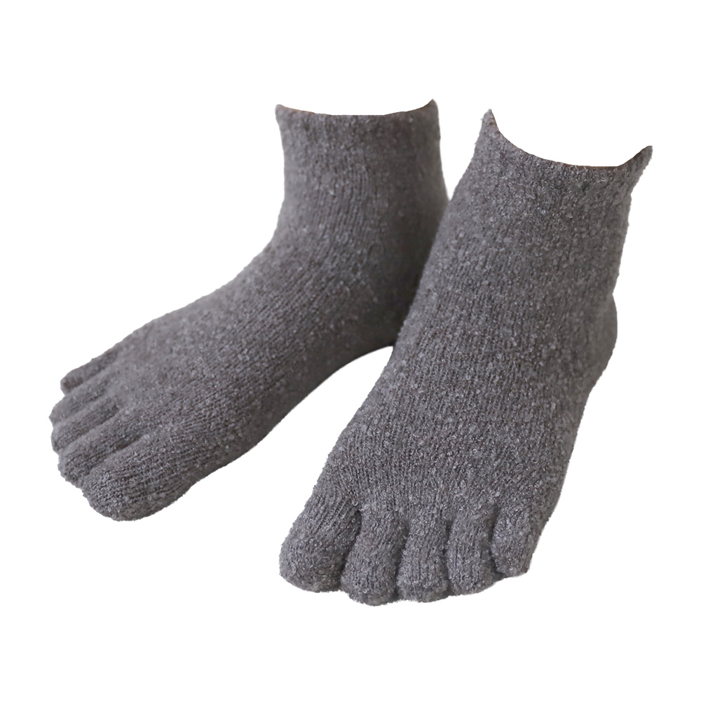 靴下 冷え取り レディース メンズ ショート丈 日本製 あったか ルームソックス 5本指 温活 |  | 04