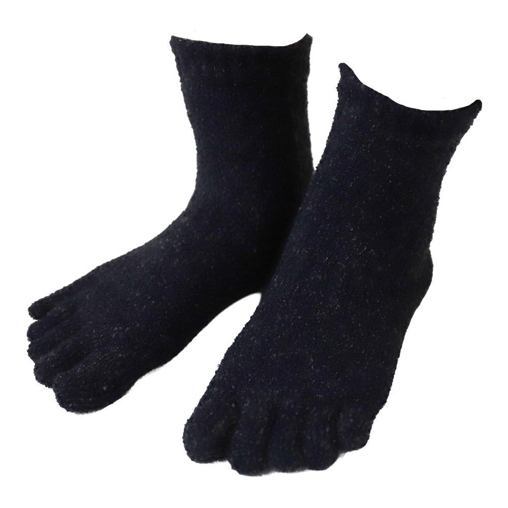 靴下 冷え取り レディース メンズ ショート丈 日本製 あったか ルームソックス 5本指 温活 |  | 06