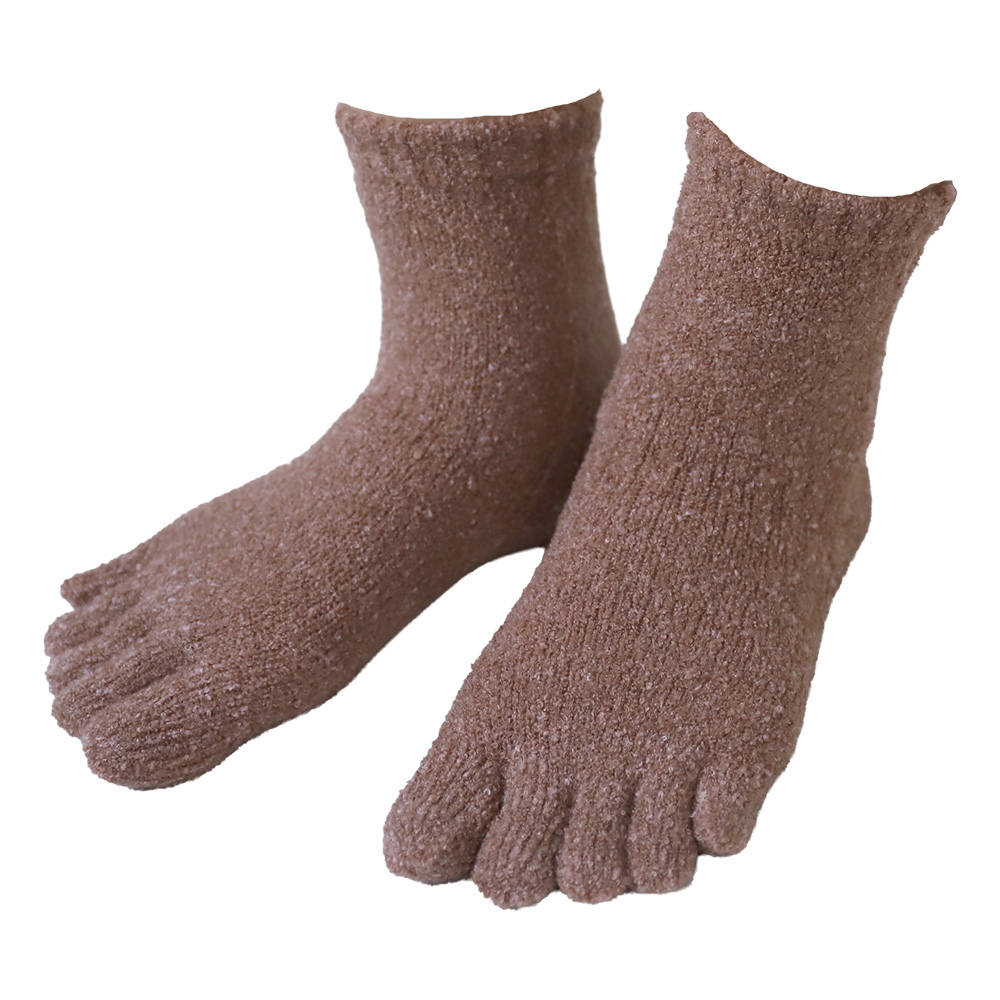 靴下 冷え取り レディース メンズ ショート丈 日本製 あったか ルームソックス 5本指 温活 |  | 05